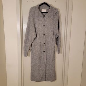 Aritzia The Group Babaton Long Cardigan Size Medium